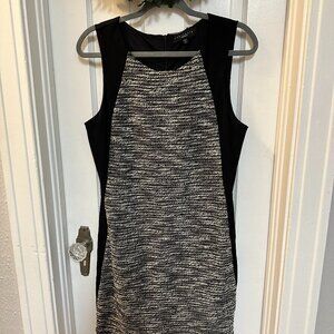 Sanctuary Clothing Black and White Themed Sleeveless Dress-Size M